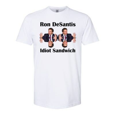 Ron Desantis Idiot Sandwich Florida Governor Softstyle® CVC T-Shirt