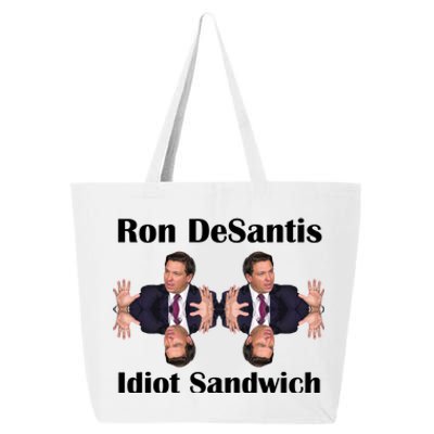 Ron Desantis Idiot Sandwich Florida Governor 25L Jumbo Tote