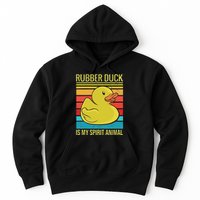 Rubber Duck Is My Spirit Animal I Duck Lover Hoodie