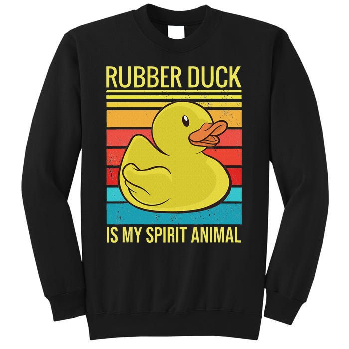 Rubber Duck Is My Spirit Animal I Duck Lover Sweatshirt