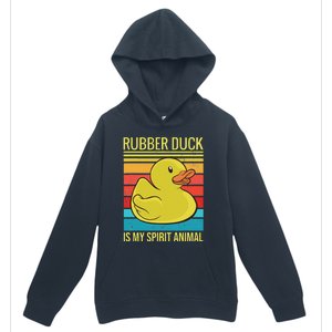 Rubber Duck Is My Spirit Animal I Duck Lover Urban Pullover Hoodie