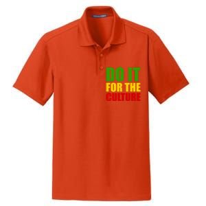 Rasta Do It For The Culture Jamaican Rastafarian Gift Dry Zone Grid Polo