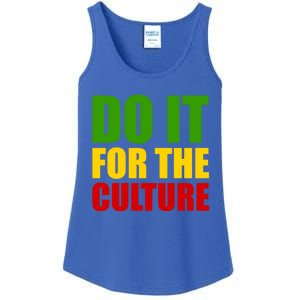 Rasta Do It For The Culture Jamaican Rastafarian Gift Ladies Essential Tank