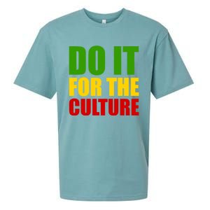 Rasta Do It For The Culture Jamaican Rastafarian Gift Sueded Cloud Jersey T-Shirt