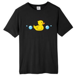 Rubber Duck In Water Love Rubber Ducks Gift Tall Fusion ChromaSoft Performance T-Shirt