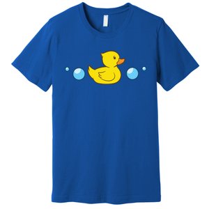 Rubber Duck In Water Love Rubber Ducks Gift Premium T-Shirt