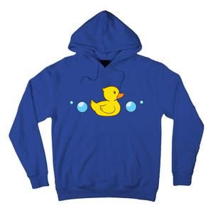 Rubber Duck In Water Love Rubber Ducks Gift Tall Hoodie