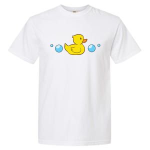 Rubber Duck In Water Love Rubber Ducks Gift Garment-Dyed Heavyweight T-Shirt