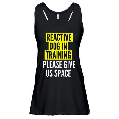 Reactive Dog In Training BOTH SIDES & Nervous Dog Owners Ladies Essential Flowy Tank