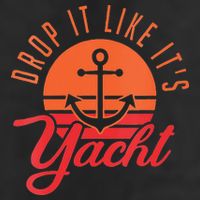 Retro Drop It Likes Its Yacht Funny Sailing Trucker Hat