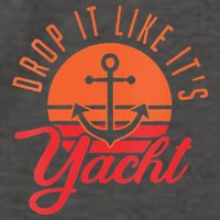 Retro Drop It Likes Its Yacht Funny Sailing Vector Backpack