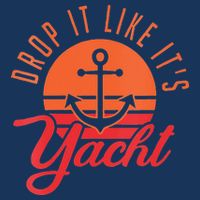 Retro Drop It Likes Its Yacht Funny Sailing Infant Baby Jersey Bodysuit