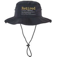 Retiremement Definition: I Do What I Want When I Want Not My Problem Anymore Legacy Cool Fit Booney Bucket Hat