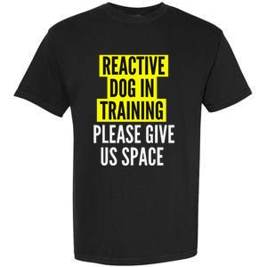 Reactive Dog In Training & Nervous Dog Owners BOTH SIDES Garment-Dyed Heavyweight T-Shirt