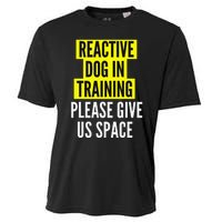 Reactive Dog In Training & Nervous Dog Owners BOTH SIDES Cooling Performance Crew T-Shirt