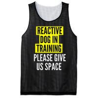 Reactive Dog In Training & Nervous Dog Owners BOTH SIDES Mesh Reversible Basketball Jersey Tank