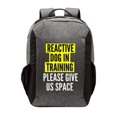 Reactive Dog In Training & Nervous Dog Owners BOTH SIDES Vector Backpack