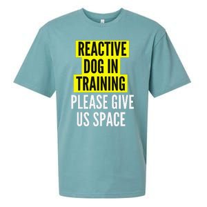 Reactive Dog In Training & Nervous Dog Owners BOTH SIDES Sueded Cloud Jersey T-Shirt