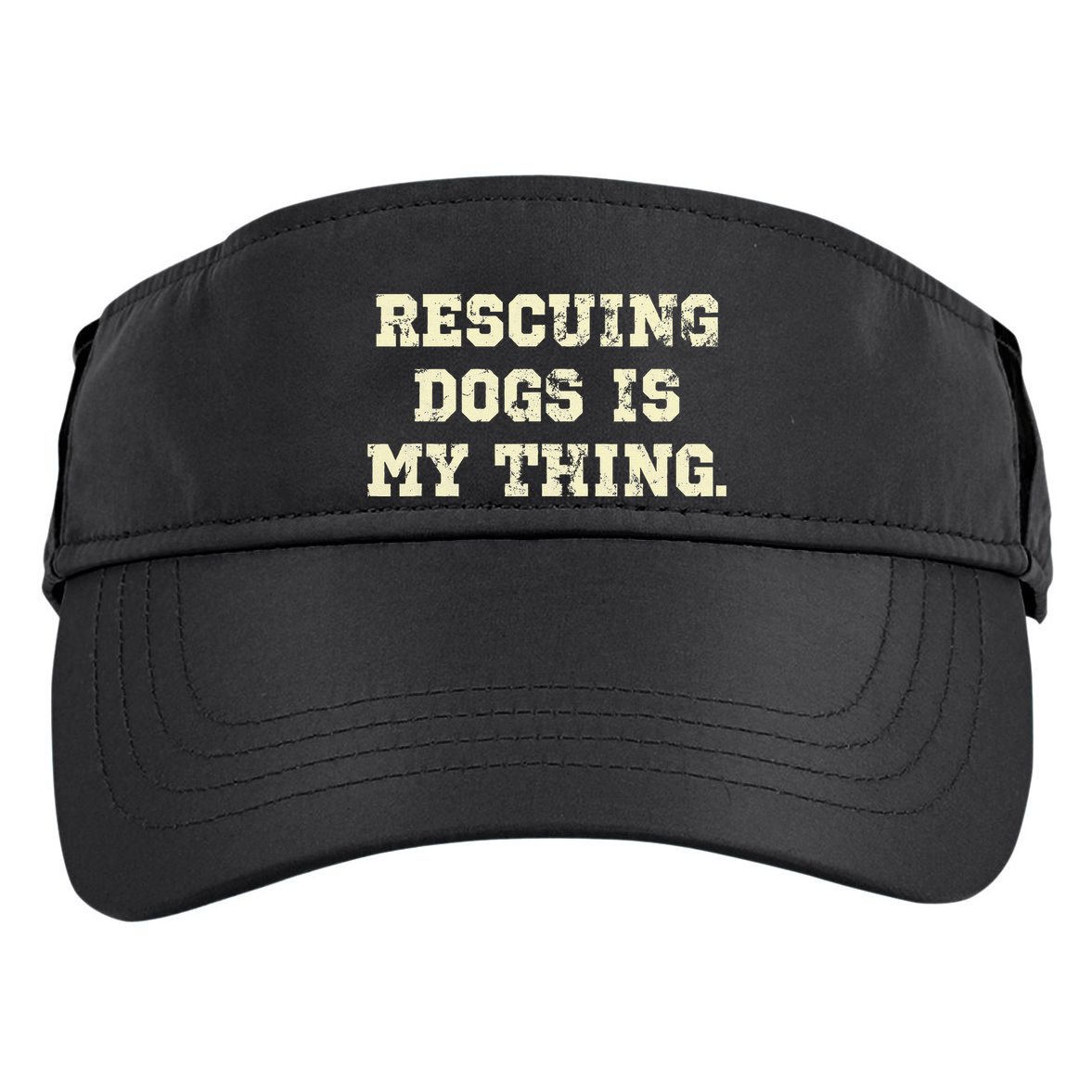 Rescuing Dogs Is My Thing Dog Lover Adult Drive Performance Visor