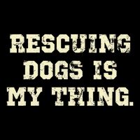 Rescuing Dogs Is My Thing Dog Lover 16 in Basic Backpack
