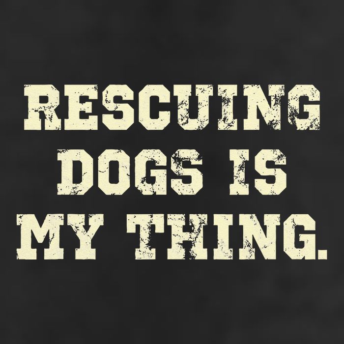 Rescuing Dogs Is My Thing Dog Lover 25L Jumbo Tote