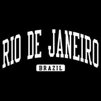 Rio De Janeiro Brazil College University Style Cooling Performance Crew T-Shirt