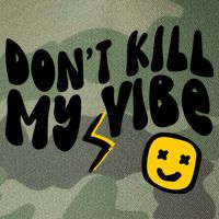 Retro Dont Kill My Vibe Hippie Gift Legacy Tie Dye Trucker Hat