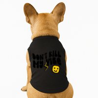 Retro Dont Kill My Vibe Hippie Gift Doggie Tank