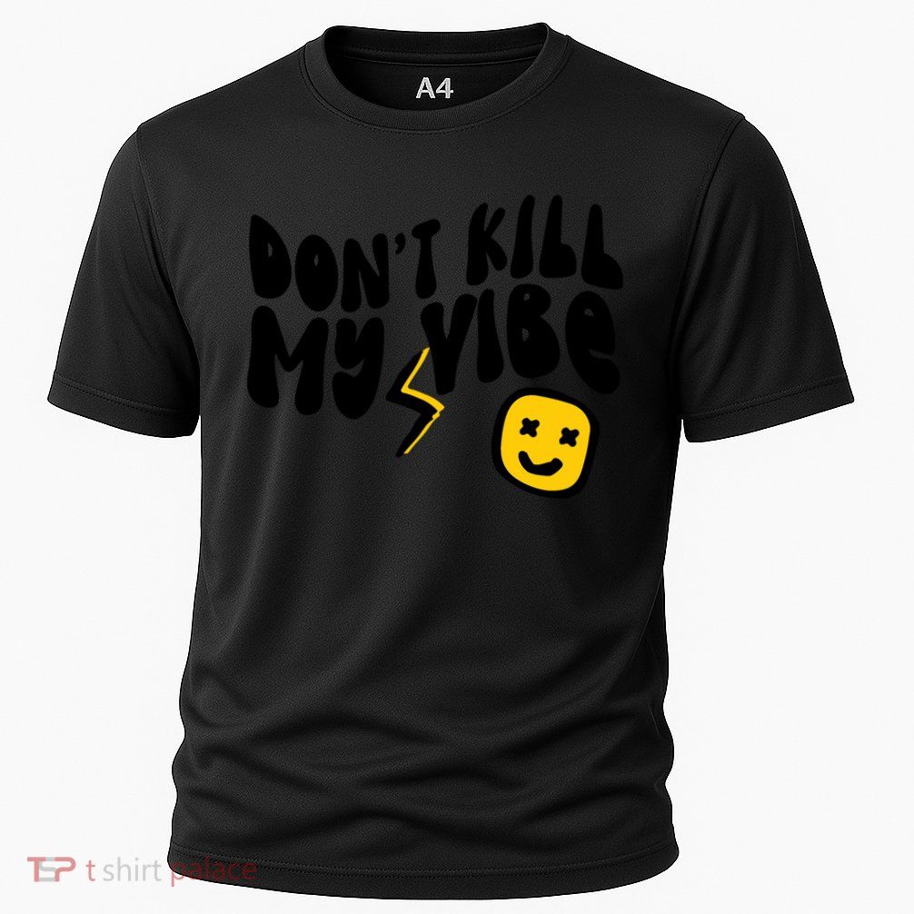Retro Dont Kill My Vibe Hippie Gift Performance Shirt