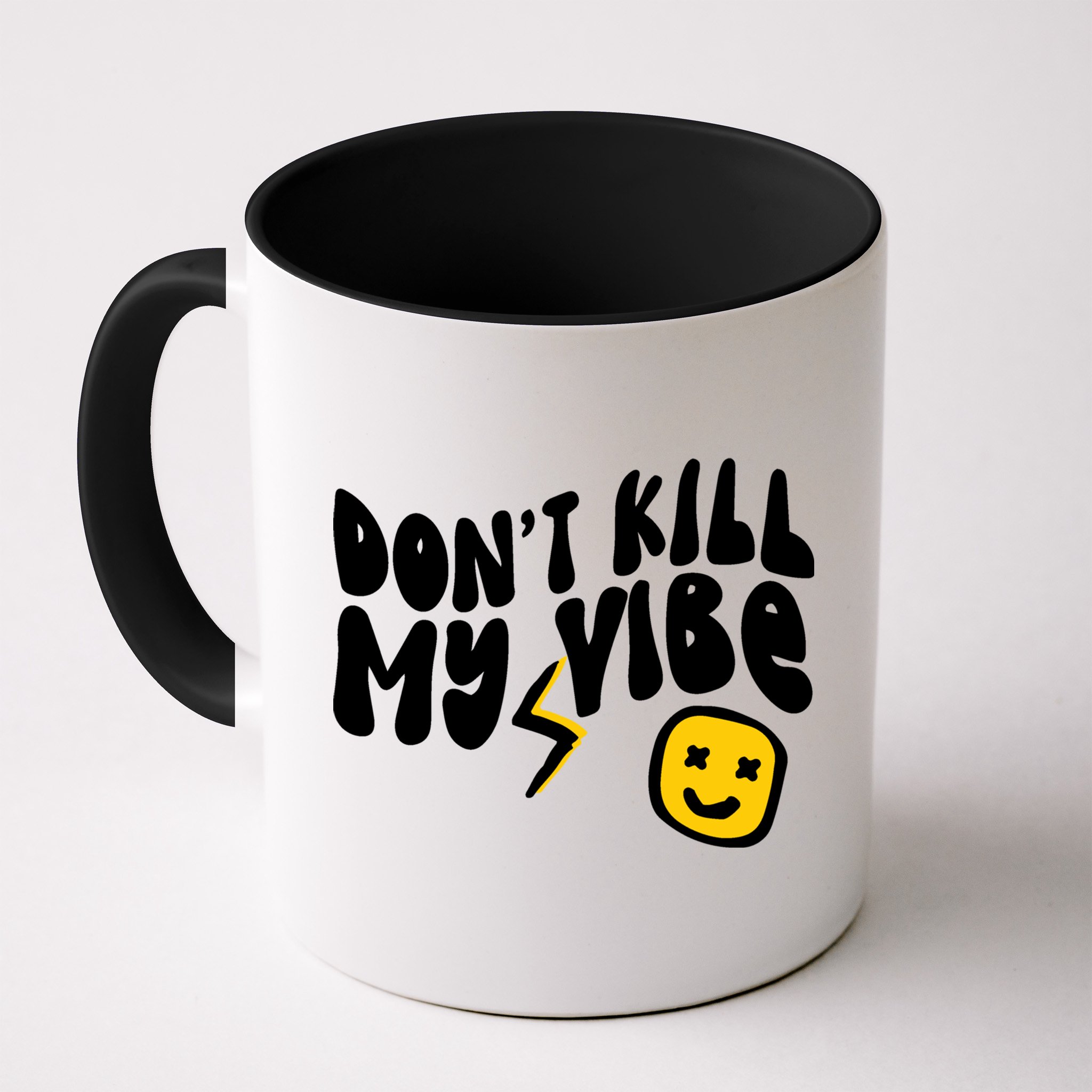 Retro Dont Kill My Vibe Hippie Gift Mug