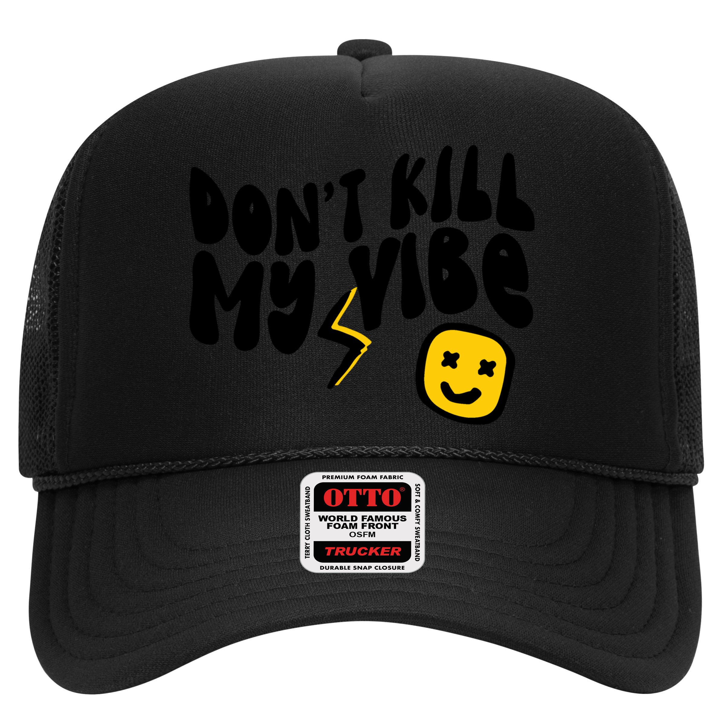 Retro Dont Kill My Vibe Hippie Gift Hat
