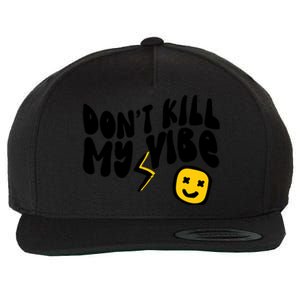 Retro Dont Kill My Vibe Hippie Gift Wool Snapback Cap