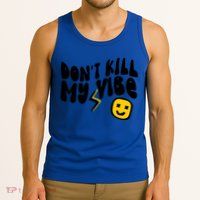 Retro Dont Kill My Vibe Hippie Gift Tank Top