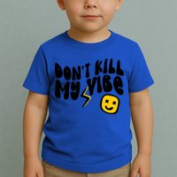 Retro Dont Kill My Vibe Hippie Gift Toddler T-Shirt