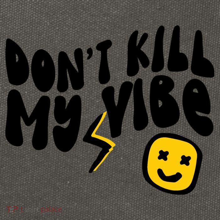 Retro Dont Kill My Vibe Hippie Gift Cotton Canvas Backpack
