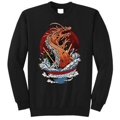 Ra Dragon Kaiju Dragon Japanese Noodle Funny Anime Sweatshirt