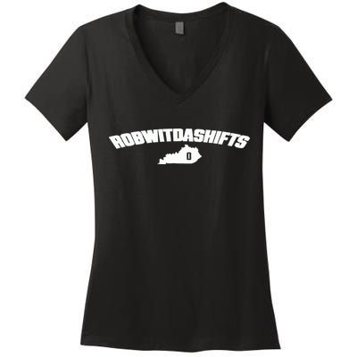 Robert Dillingham Ky Robwitdashifts Women's V-Neck T-Shirt