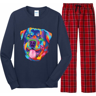 Rottweiler Dog Lover Tee Rottweiler Owner Long Sleeve Pajama Set