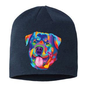 Rottweiler Dog Lover Tee Rottweiler Owner Sustainable Beanie