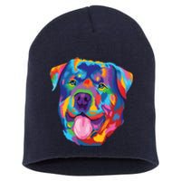 Rottweiler Dog Lover Tee Rottweiler Owner Short Acrylic Beanie