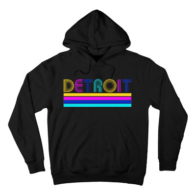 Retro Detroit Logo Hoodie