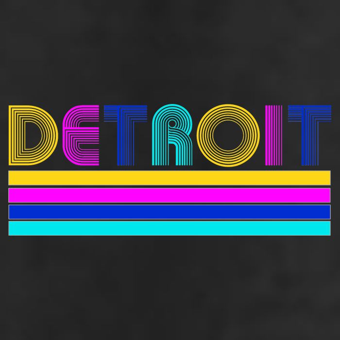 Retro Detroit Logo Beanie