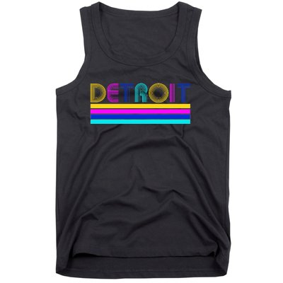 Retro Detroit Logo Tank Top