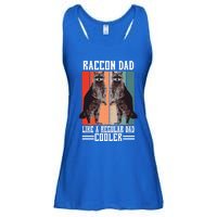 Raccon Dad Like A Regular Dad Cooler Gift Ladies Essential Flowy Tank