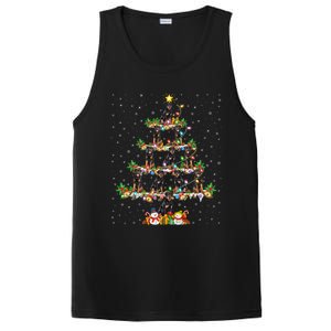 Rottweiler Dog Lover Xmas Lighting Rottweiler Christmas Tree Meaningful Gift PosiCharge Competitor Tank