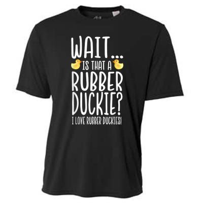 Rubber Duck Lover I Love Rubber Duckies Cooling Performance Crew T-Shirt