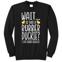 Rubber Duck Lover I Love Rubber Duckies Sweatshirt