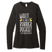 Rubber Duck Lover I Love Rubber Duckies Womens CVC Long Sleeve Shirt