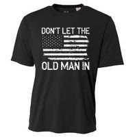 Retro Don't let the old man in vintage American Flag Cooling Performance Crew T-Shirt