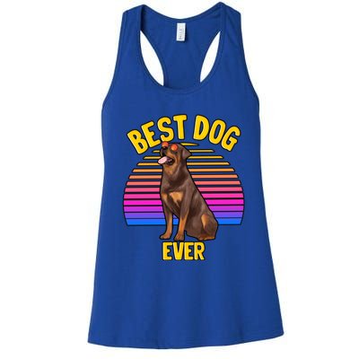 Rottweiler Dog Lover Funny Cute Best Dog Puppy Lover Gift Women's Racerback Tank